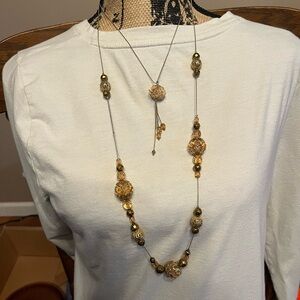 New York & Company Decirative 33” Neckkace